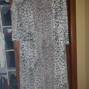 Snow Leopard Cardigan